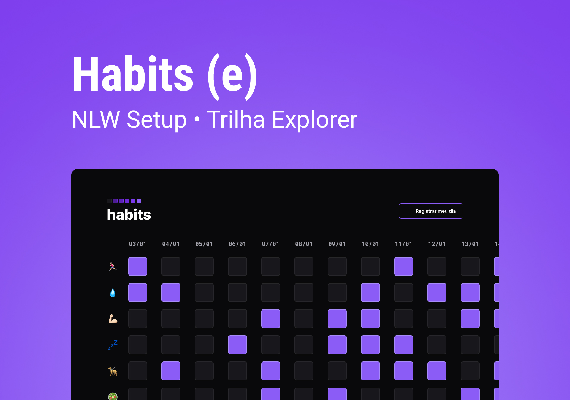 nlw setup projeto habits